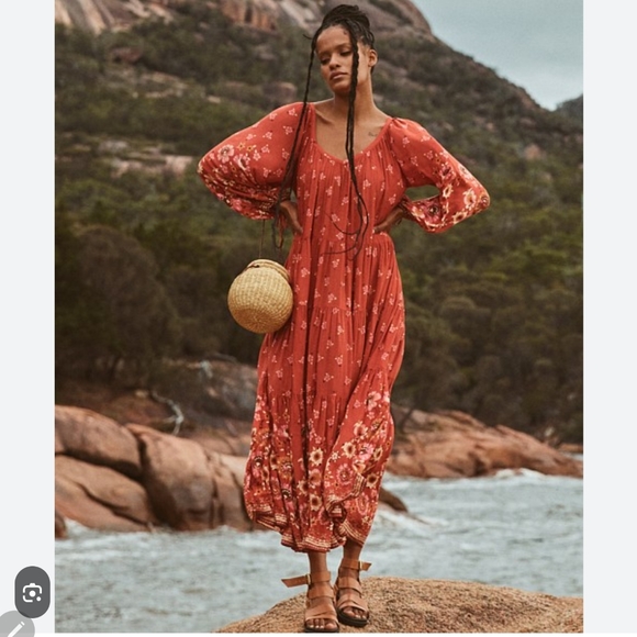 SPELL Joni Gown Campfire Long - Picture 4 of 15